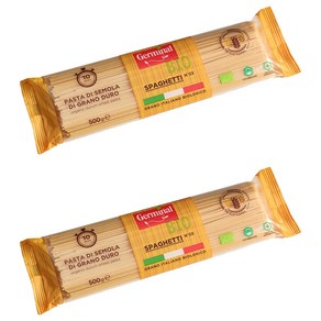 Geminal 유기농 스파게티, 500g, 2개