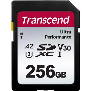 트랜센드 Ulta Pefomance SDXC 메모리카드 340S, 256GB, 1개