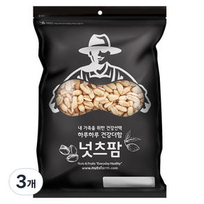 넛츠팜 튀김땅콩, 800g, 3개