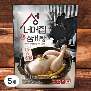 마니커에프앤지 성너머집 삼계탕, 800g, 5개