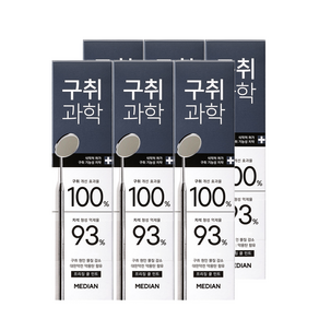 메디안 구취과학 치약, 120g, 6개