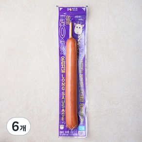 목우촌 하이롱 소시지, 120g, 6개