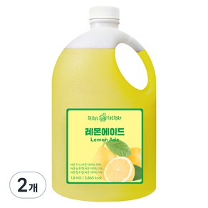 서울팩토리 레몬에이드, 1.8kg, 2개