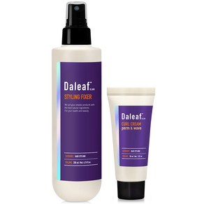 달리프 글램 스타일링 헤어 픽서 200ml + 컬크림 30ml, 1세트