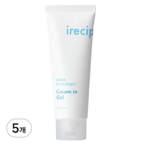 아이레시피 아쿠아 피토플렉스 크림 인 젤, 100ml, 5개