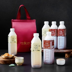 느린식혜 1000ml x 3개 + 수정과 1000ml x 3개 3호