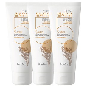 에네스티 더 순한 쌀&우유 클렌징폼, 140ml, 3개