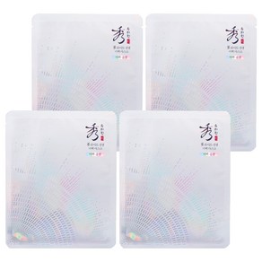 수려한 화이트 진생 미백 마스크, 1개입, 4개