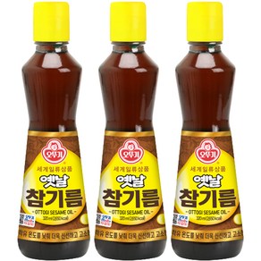 오뚜기옛날 참기름, 320ml, 3개