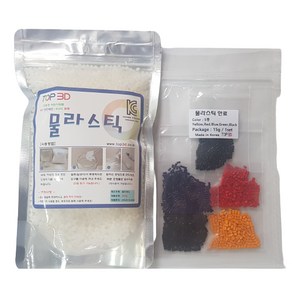 TOP3D 창작 물라스틱 250g + 안료 과학실험키트