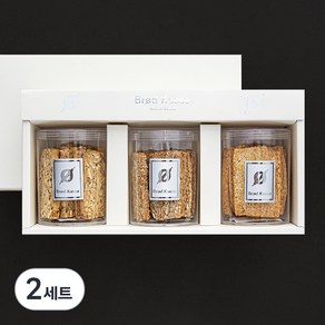 브로드카세 고소한 쿠키 100g x 3종 세트, 2세트