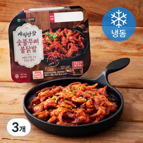 야식만참 숯불 무뼈 불닭발 2개입 (냉동), 250g, 6개