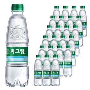 씨그램 플레인 탄산수, 350ml, 24개