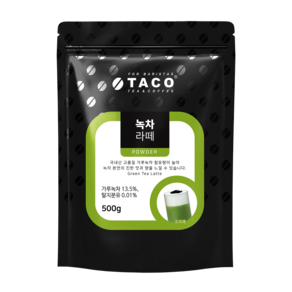 타코 녹차라떼 분말, 500g, 1개입, 1개