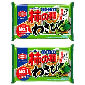 카메다 카키노타네 와사비 스낵, 164g, 2개