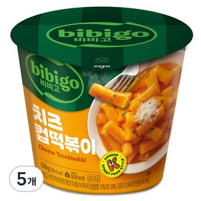 비비고 치즈 컵떡볶이, 108g, 5개