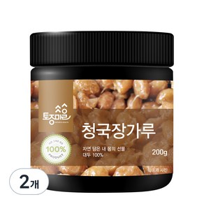 토종마을 청국장가루, 200g, 2개