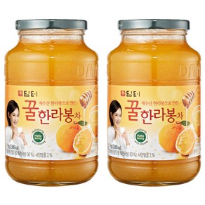 담터 꿀한라봉차, 1kg, 2개