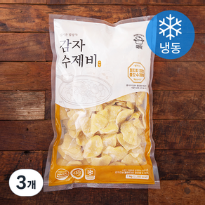 쿡탁 싱거운밥상 감자수제비 (냉동), 1kg, 3개