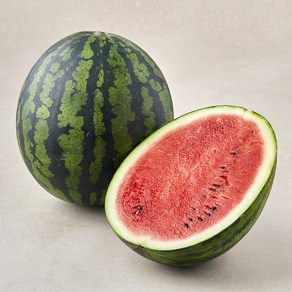 달고 시원한 수박, 1개, 6kg 미만