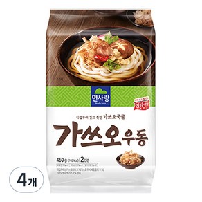 면사랑 가쓰오우동 2인, 4개, 460g