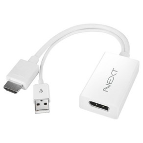 넥스트 HDMI to 디스플레이 포트 변환 아답터 NEXT-2420HDP, 1개