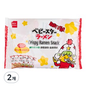 베이비스타 라면과자 오리지널 5p, 180g, 2개