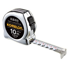 코메론 프로라인 크롬 줄자 10m x 25mm KMC-74