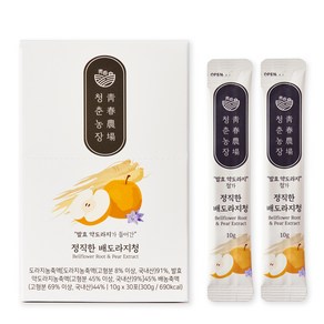 청춘농장 정직한 배도라지청, 300g, 1개