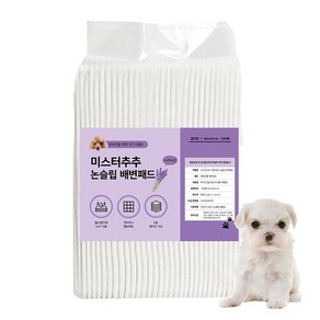 미스터추추 강아지 논슬립 배변패드 라벤더향 15g, 100개입, 1개
