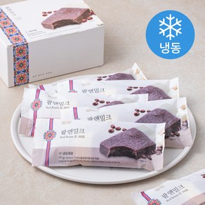 담꽃 팥앤밀크 6개입 (냉동), 420g, 1개