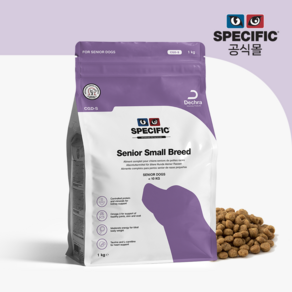 스페시픽 독 시니어 건식사료, 생선, 1kg, 1개