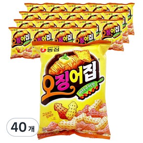 오징어집 버터구이맛, 78g, 40개