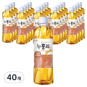 웅진 맑게우려낸 누룽지차, 500ml, 40개