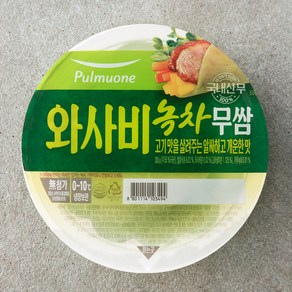 풀무원 와사비녹차 무쌈, 300g, 1개