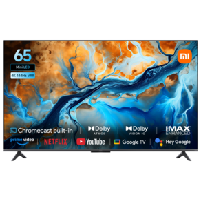 샤오미 4K UHD S Mini LED 스마트 디스플레이 TV, 165cm(65인치), L65MA-SPLEA, 벽걸이형, 방문설치