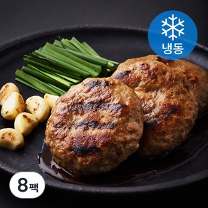 삼원가든 치즈떡갈비 (냉동), 100g, 8팩