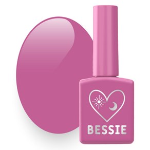 BESSIE 헬로키치 컬러 젤네일 11ml, P17 KITCH X PINK, 1개