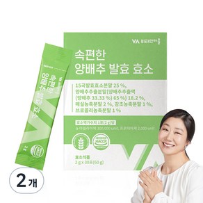 비타민마을 속편한 양배추 발효 효소, 60g, 2개