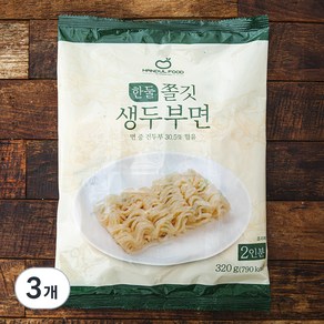 한둘푸드 쫄깃 생두부면 2팩, 320g, 3개