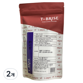 BRISE 머스캣 침출차, 2.5g, 20개입, 2개