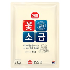 해표 꽃소금, 3kg, 1개