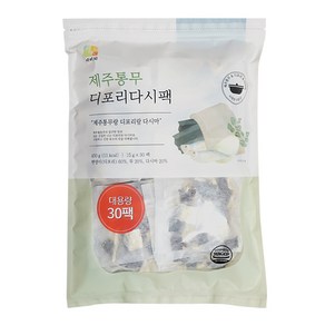 석하 제주통무 디포리다시팩 30p, 450g, 1개