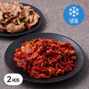 맛있는녀석들 성북동 한돈 제육볶음 350g + 돼지불백 350g 멀티팩 (냉동)