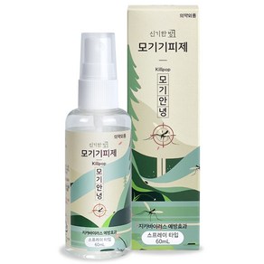 신기한방 모기안녕 모기기피제 스프레이, 60ml, 1개