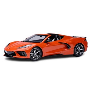 오토아트 쉐보레 콜벳 C8 STINGRAY Z51 모형자동차 AA712834OR, 오렌지, 1개