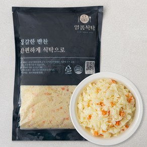 일품식탁 새콤한 코올슬로우, 1kg, 1개