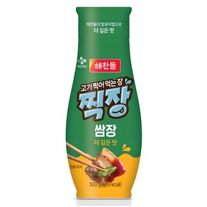 해찬들 찍장 쌈장 튜브형, 300g, 1개