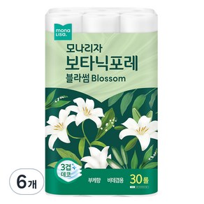 모나리자 보타닉포레 블라썸 3겹 고급롤화장지