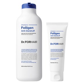 닥터포헤어 비듬각질케어 폴리젠 비듬 개선 샴푸 500ml + 70ml, 1세트